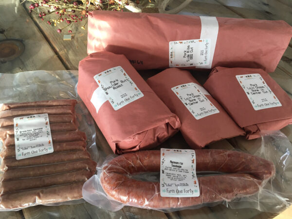 Packages of meat